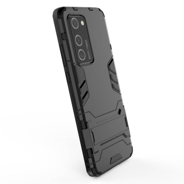 Kick-Stand mobilcover til Huawei P40 Pro - Sort Black