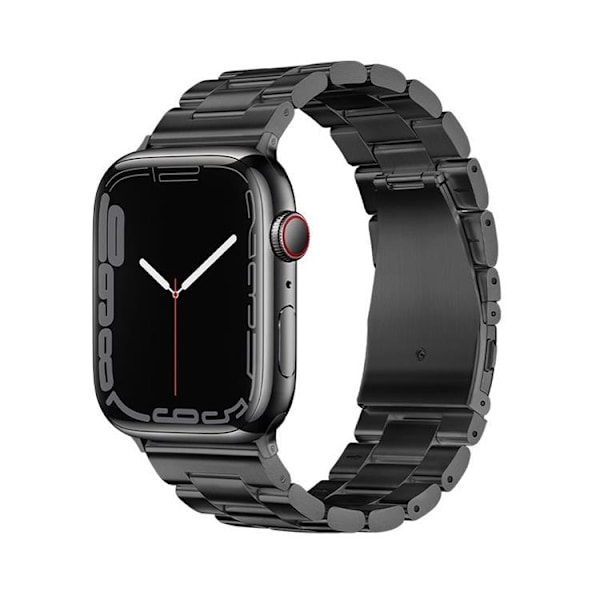 Forcell Apple Watch (38/40/41mm) Armband F-Design - Svart Svart