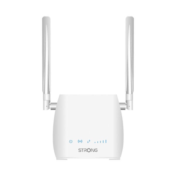 Stærk 4G LTE Mobil Router 300 Mbit/s - Hvid