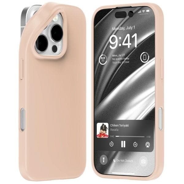 Mercury Telefontaske til iPhone 16 Pro Soft - Pink Sand Rosa