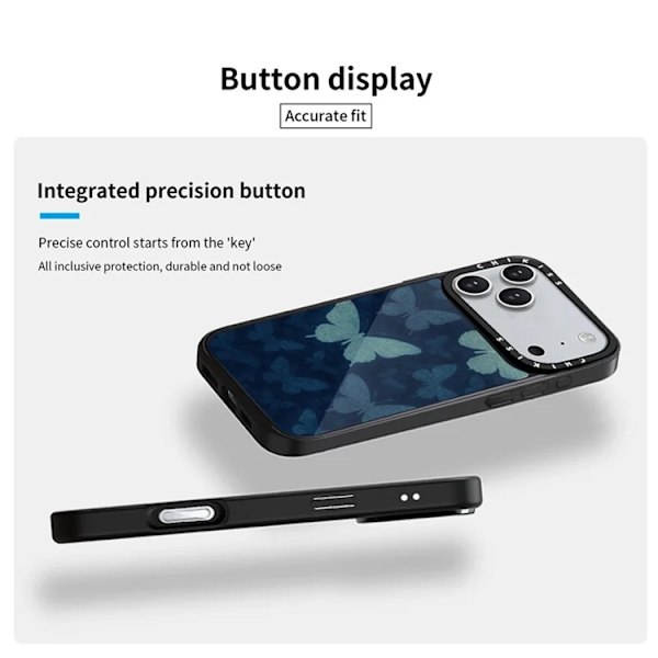 Mobilskal till iPhone 17 Pro MagSafe Aluminium Silikon Blå