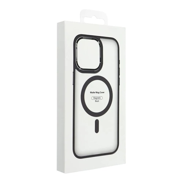 iPhone 12 Pro Max Mobilskal Magsafe Matte - Svart Svart