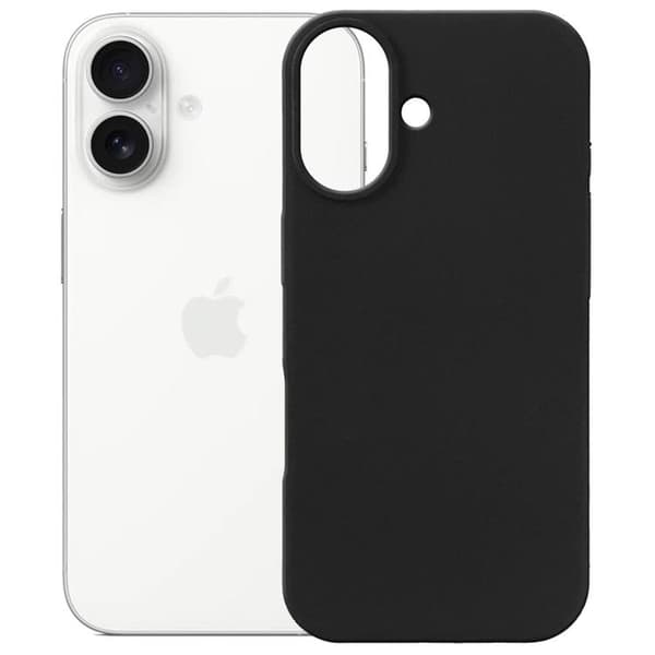 3MK Mobilskal till iPhone Air MagSafe Hardy Silikon - Grafit Svart