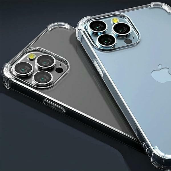 Mercury telefontaske til iPhone 13 Pro skudsikker - gennemsigtig