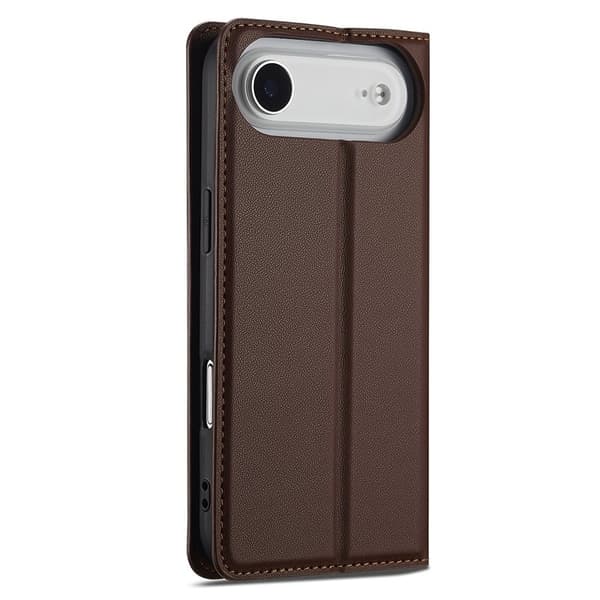 LC.IMEEKE L1 Series iPhone Air Plånboksfodral Konstläder - Brun Brun