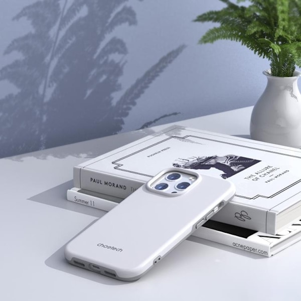 Choetech iPhone 13 Pro Max Skal Magsafe MFM Anti-drop - Vit