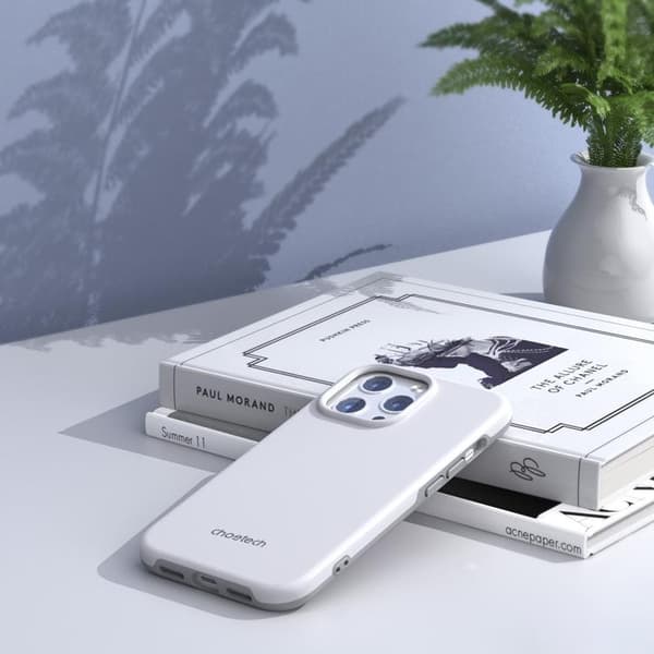 Choetech iPhone 13 Pro Max Skal Magsafe MFM Anti-drop - Vit Vit