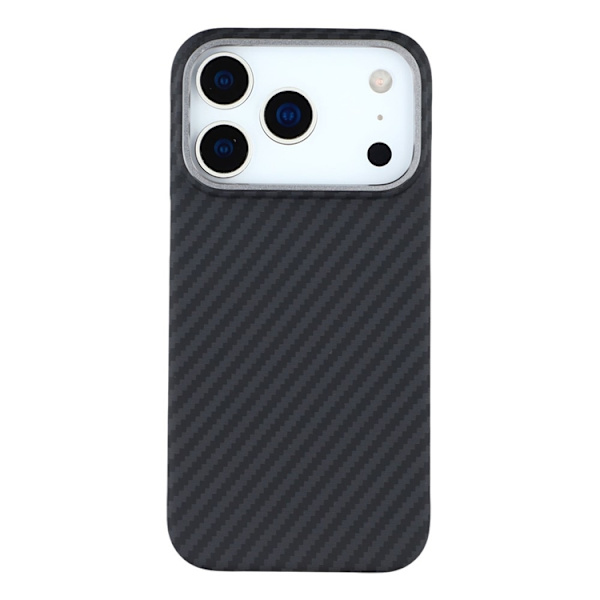 Mobilskal till iPhone 17 Pro Max MagSafe Carbon Fiber - Svart/Grå Grå