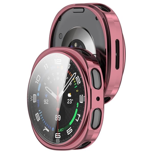 Galaxy Watch 8 (44mm) Skal TPU - Electroplating Rosa Rosa