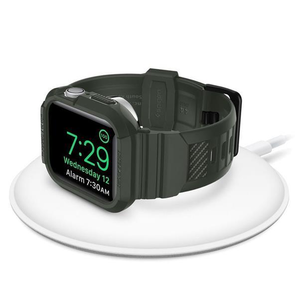 Spigen Rugged Armor Pro Cover Apple Watch 4/5/6/7 / SE 44/45 MM - M Green