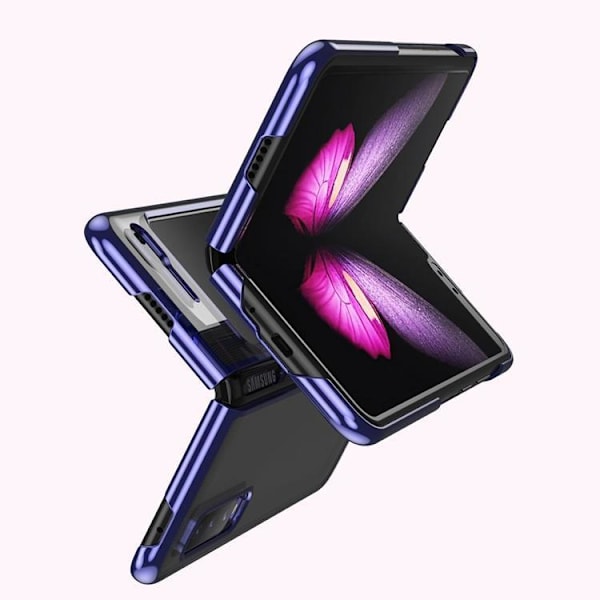 Electroplating Frame Skal Galaxy Fold - Blå Blå