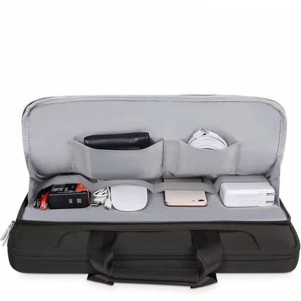 Tech-Protect Laptop Taske 13-14" Lomme - Sort Svart