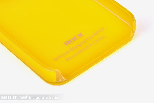 Rock Invigorate skal till Apple iPhone 4/4S (Gul) Gul