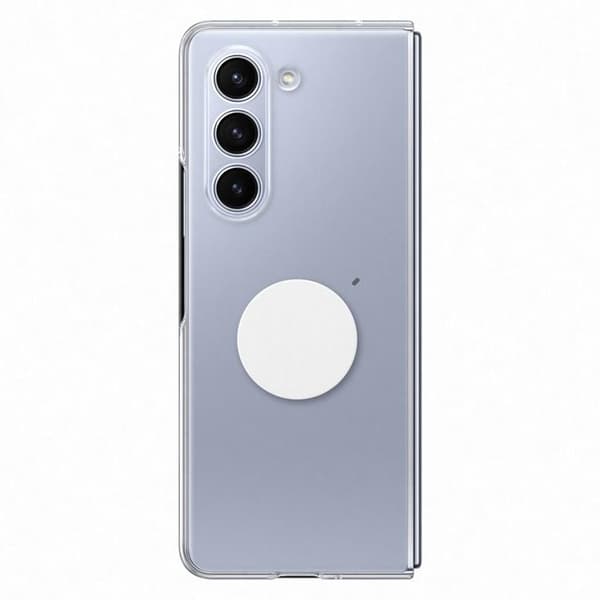 Mobilskal till Samsung Galaxy Z Fold 5 Silikon Gadget - Clear TransparentPassar