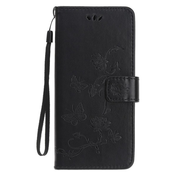 Butterfly Wallet Cover til iPhone 11 Pro - Sort Black