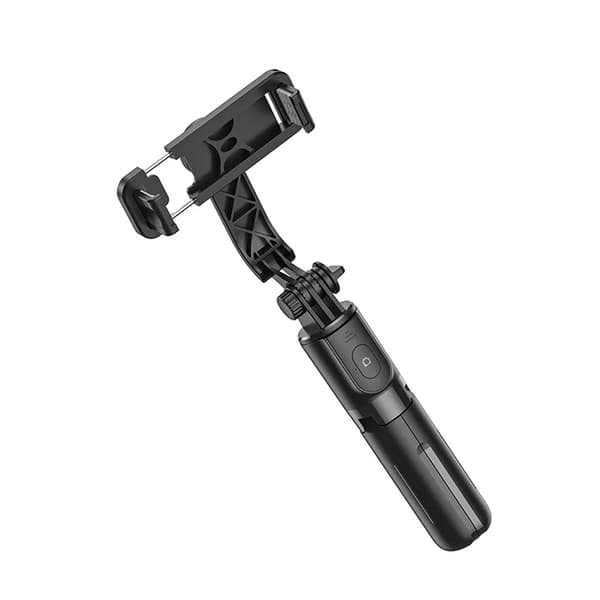HOCO selfie stick with bluetooth remote control tripod K17 black
