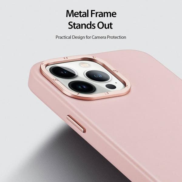 Dux Ducis iPhone 14 Pro Skal MagSafe Grit - Rosa Rosa