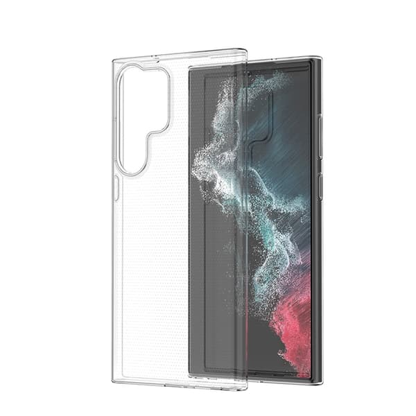 Mobilskal till Galaxy S23 Ultra Clear 0.5mm - Transparent Transparent