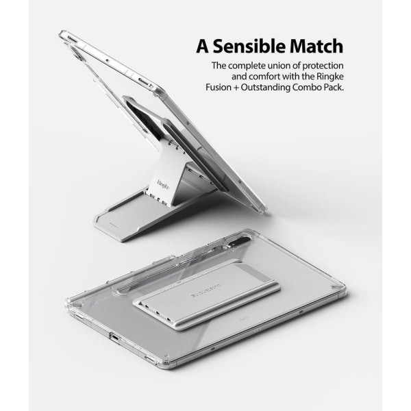 Ringke Shell Samsung Galaxy Tab S7 / Tab S8 - Läpinäkyvä
