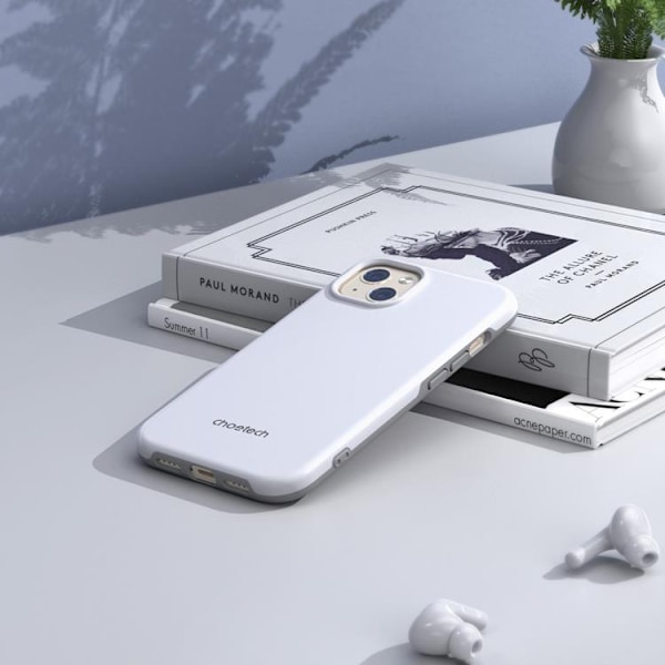 Choetech Magsafe MFM Anti-drop Skal iPhone 13 mini - Vit
