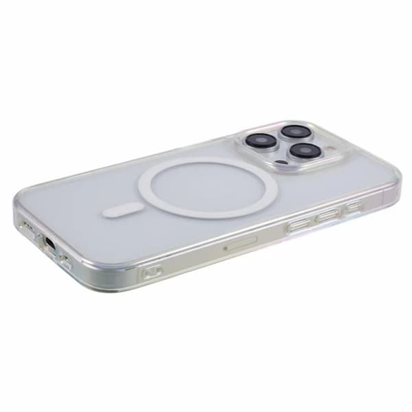 KIGC Mobilskal till iPhone 15 Pro Magsafe Dazzling Color - Transparent Transparent