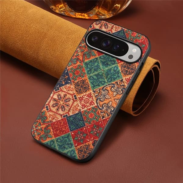 Mobilskal till Google Pixel 10 Pro XL Flower Print - Vinter/blå Blå