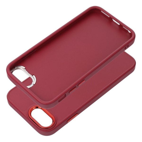 iPhone SE 2022 -matkapuhelimen suojakehys - magenta