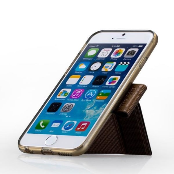 MOMAX Core Origami MobilFodral till Apple iPhone 6 / 6S  - Brun Brun