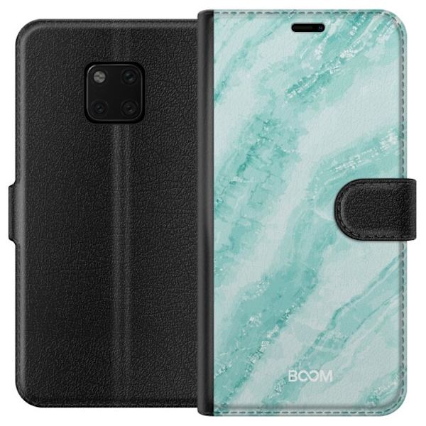 Plånboksfodral till Huawei Mate 20 Pro med Mint Marble