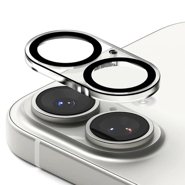 [2-pak] Ringke iPhone 17 hærdet glas kameradæksel Transparent