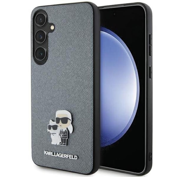 Karl Lagerfeld Galaxy S24 Mobilskal Saffiano Metal Pin