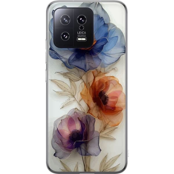 Mobilcover til Xiaomi 13 med Silke Blomster