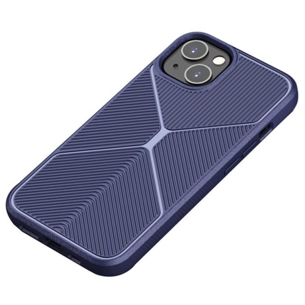 iPhone 14 Plus Case X Design - sininen