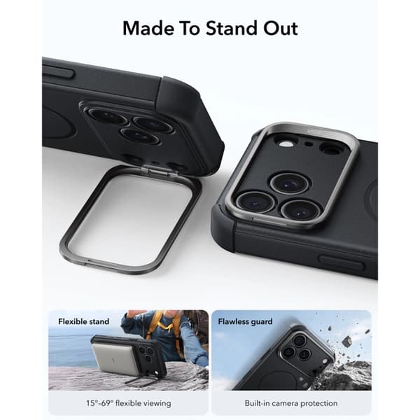 ESR Mobilskal För iPhone 17 Pro Max/18 Pro Max Magsafe Cyber Tough Kickstand