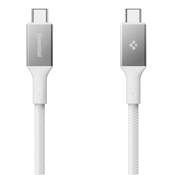 Spigen USB-C til USB-C 240W kabel 150cm EB24015CC Vit