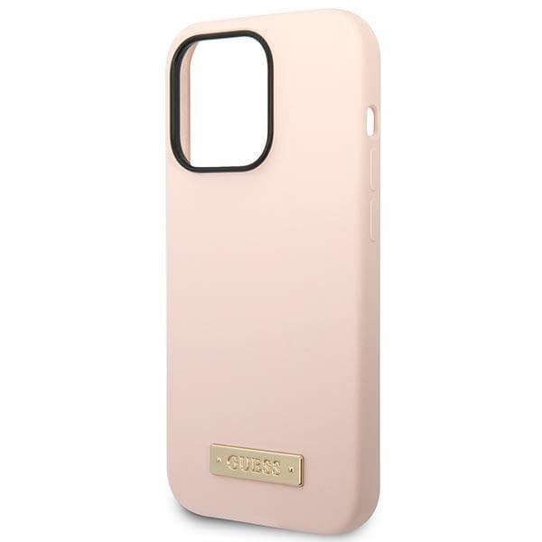 Guess Mobilskal till iPhone 14 Pro Max MagSafe Silikon Plate