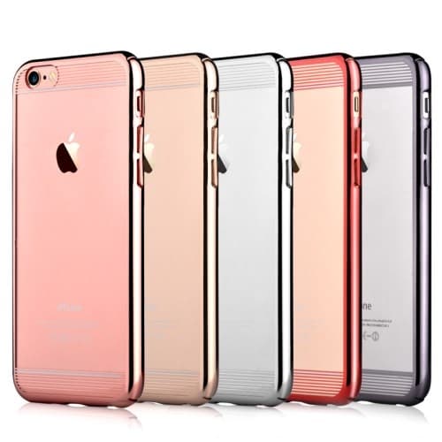 Comma Plating Slim Taske til Apple iPhone 6 (S) Plus - RoseGold Roséguld
