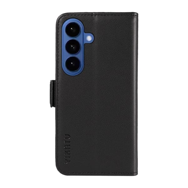 YIKATU Samsung Galaxy S26 Plus Plånboksfodral Konstläder Ställ - Svart