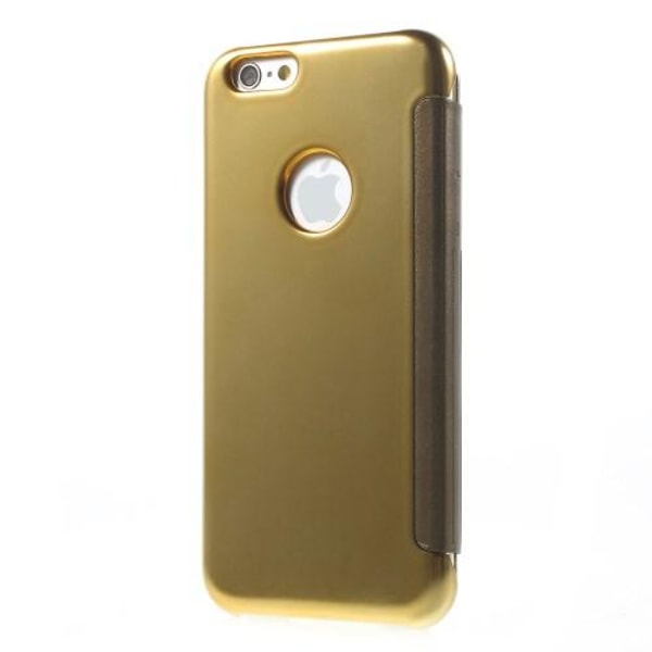 Spejl Overflade Etui til iPhone 6S Plus - Guld Yellow