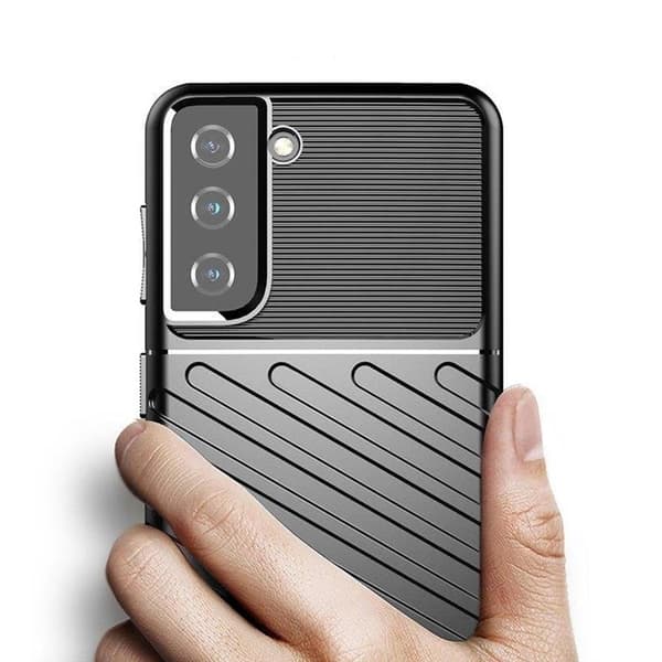 Galaxy S23 Plus Skal Thunder Armor Silicone - Sort Black