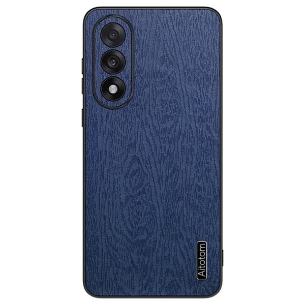 Mobilskal till OnePlus Nord 5 Wood Texture - Blå Blå