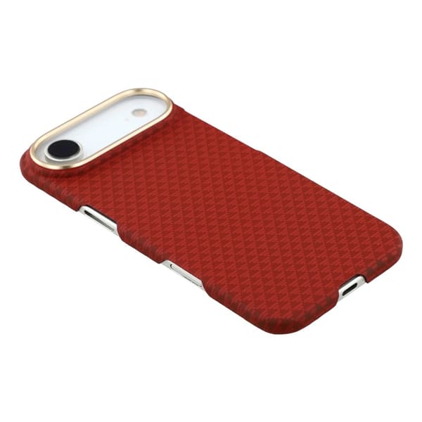 Mobilskal till iPhone Air MagSafe Carbon Fiber Röd