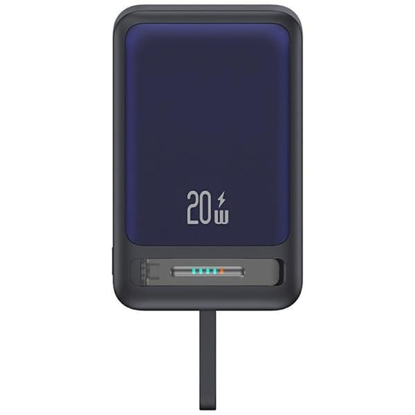 USAMS Magnetisk Trådløs Powerbank 10000mAh CD219 XM- Sort