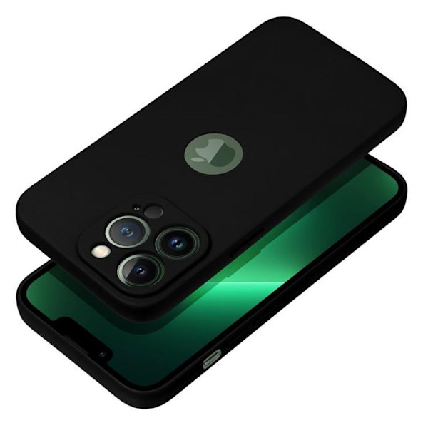 Mobilskal till iPhone 16 Plus Soft - Svart Black