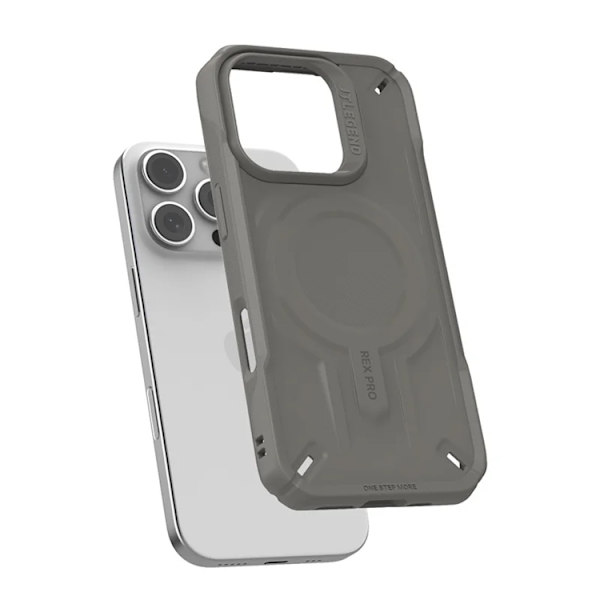 JTLEGEND REX Mobilskal till iPhone 16 Pro Max Magsafe Shockproof - Grå Grå