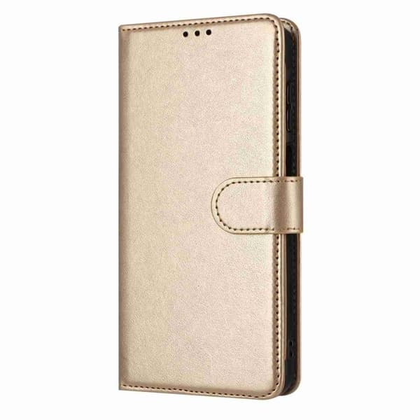 Oppo Find X9 Pro 5G Kortfack Plånboksfodral Konstläder - Guld