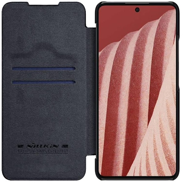 Nillkin Galaxy A73 Fodral Qin läder Holster - Svart Svart