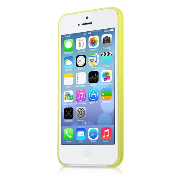 ITSkins Zero 3 Skal till iPhone 5C (Gul) + Skärmskydd Gul