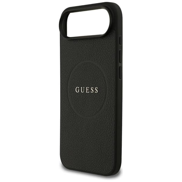 Guess Mobilskal till iPhone Air MagSafe Grained Ring - Svart Svart