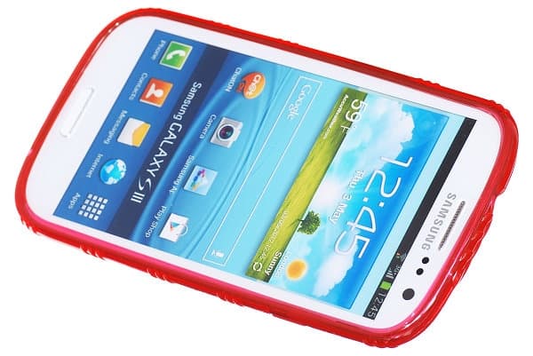 Wave FlexiCase Skal till Samsung Galaxy S3 i9300 (Röd) Red